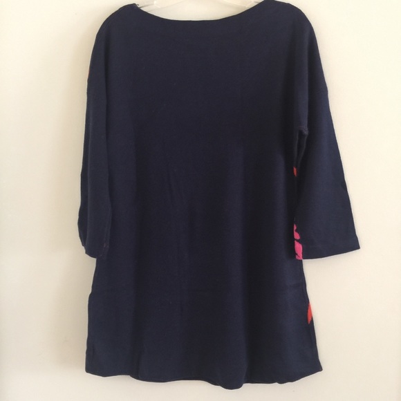 Anthropologie Megara Floral Tunic sweater size S new with tag - Picture 3 of 8